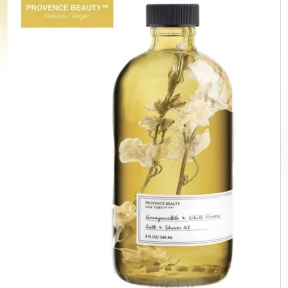 provence beauty Other - Provence Beauty New York Honeysuckle & White Flowers Bath & Shower Oil 8 fl oz.